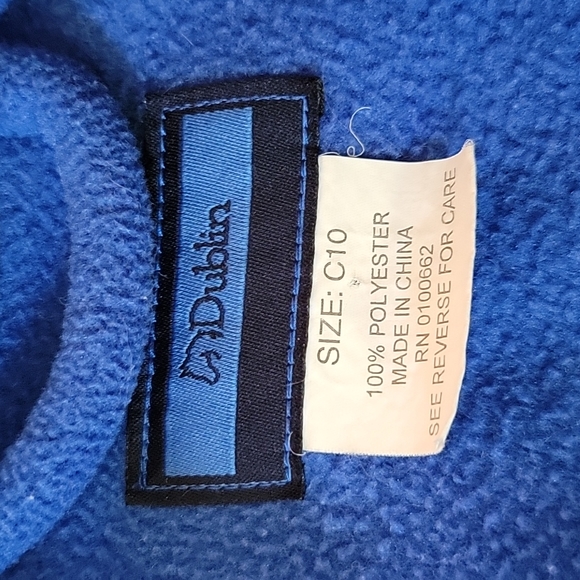DUBLIN EQUESTRIAN💙 FLEECE- Horse 🐎 show Embroidery WARM & COZY - Picture 7 of 11